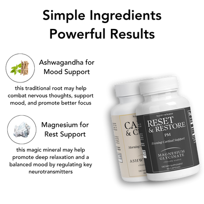 Calm & Clarity / Rest & Restore